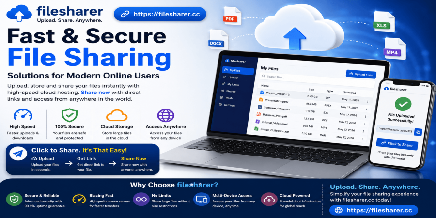 Fast & Secure File Sharing Solutions for Modern Online Users
