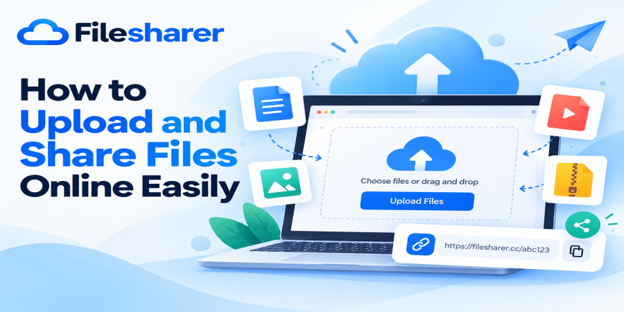 How to Upload and Share Files Online Easily